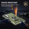 For Samsung Galaxy A35 5G Phone Case Ring Kickstand PC + TPU Shockproof Cover