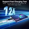 UT02C/UT03C Type-C Multi-function DC Voltage Ammeter DC 4~30V 12A Voltage Current Power Meter Phone Charging Tester Battery Test