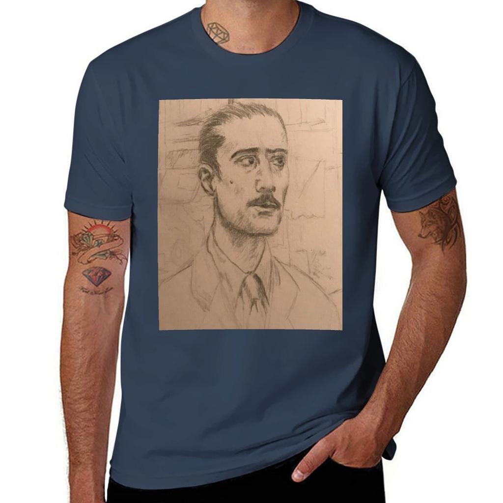 Vito Corleone Pencil Tshirt Stain Resistant Casual Tee Tshirt
