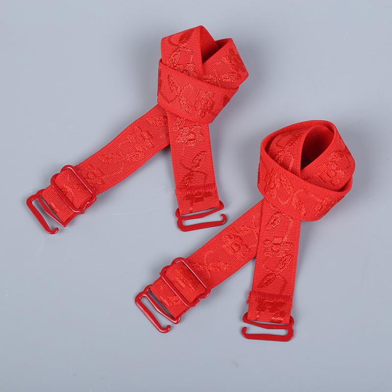 1Pair Adjustable Candy Elastic Shoulder Bra Strap Back Cross Slip-Resistant Girl Bra Straps Summer Style Colorful Bra Strap