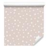 Abstract White Dots Wallpaper for Living Room and Bedroom 50x1000