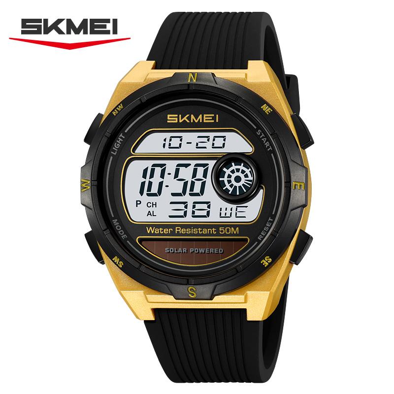 SKMEI 2436 Luxury Waterproof Electronic Watch for Men Stopwatch Sports Digital Wristwatches Mens Alarm Clock Reloj Hombre 1628