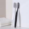 Beishu Soft Bristle Toothbrush Set: 2-Pack Long-Head for Girls, Men & Couples - Antibacterial, Gentle Cleaning & Gum Care