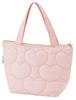 Skater Quilted Fabric Insulated Lunch Tote Bag with Sanrio My Melody Drawing Pocket, KBCT9-A