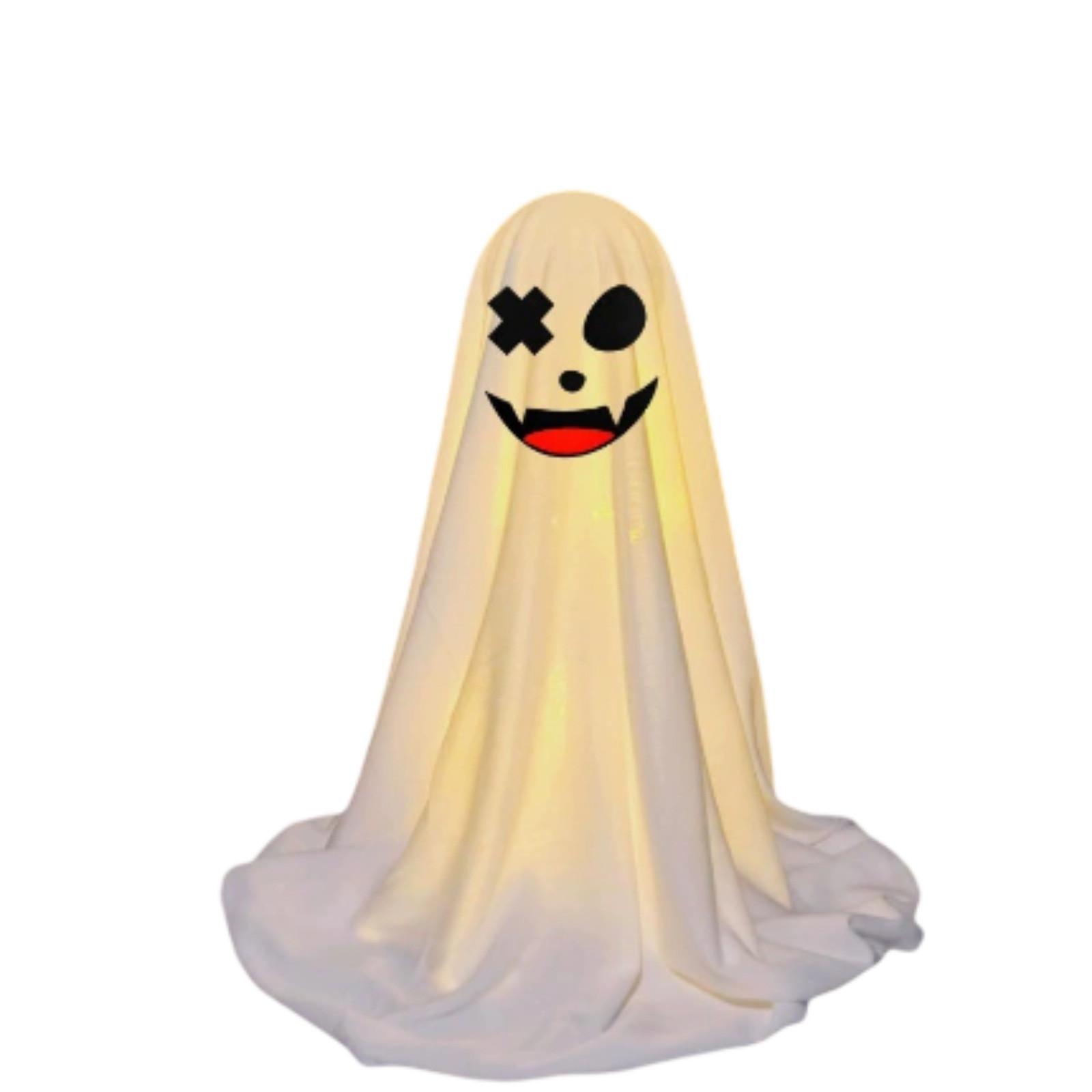 

Хэллоуин Подвесное Украшение – Тканевый Призрак Реквизит Для Уличного Крыльца, Двора И Вечеринки Декор One Size