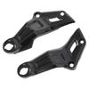 2pcs 3K Carbon Fiber Motorcycle Side Frame Cover Decorative Covers Replacement for MT?07 2013?2016