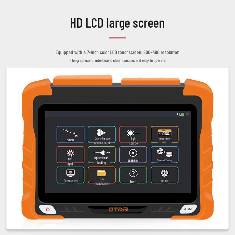 TOPULAN TP-6200 OTDR Fiber Optic Tester