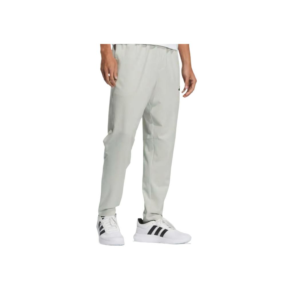 adidas Pantaloni da tuta tessuti Climacool Comodi Versatili Morbidi Freschi Casual Pantaloni da uomo Fondo Verde chiaro JZ2339