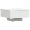 Moderne Elegante Sofatablette, Balkon-Couchtisch, Wohnzimmer-Couchtisch, 60x60x31,5 Cm