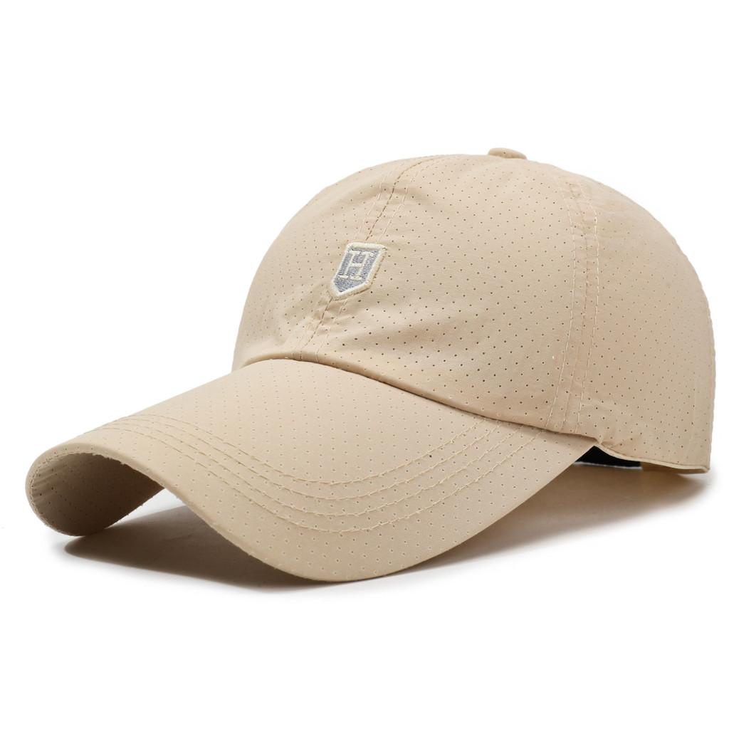 Embroidery Letter H Baseball Hat Adjustable Sun Protection Breathable Gifts