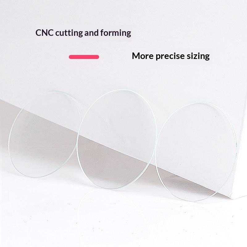2Pcs Mineral Watch Dial Glass With Flat Types 24 To 38Mm Sizes For Watch Glass Replacement Part For Watchmakers Repair