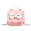 Shoulder Bow Tie Crossbody Bag Girls Trendy Mini Square Bag For School And Play