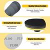 ABWR-For Wood Metal Polishing Sanding Discs Kit- 54 PCS 5 Inch Sandpapers With Foam Backing Pad, 400 To 5000 Grits, Wet Dry Incl