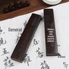 Black Catalpa Wood Ruler and Paperweight for Calligraphy and Book Pressing