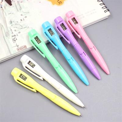 1pc  Electronic Watch Pen for Office Clock Electronic Test Ball Pen Kawaii Creative