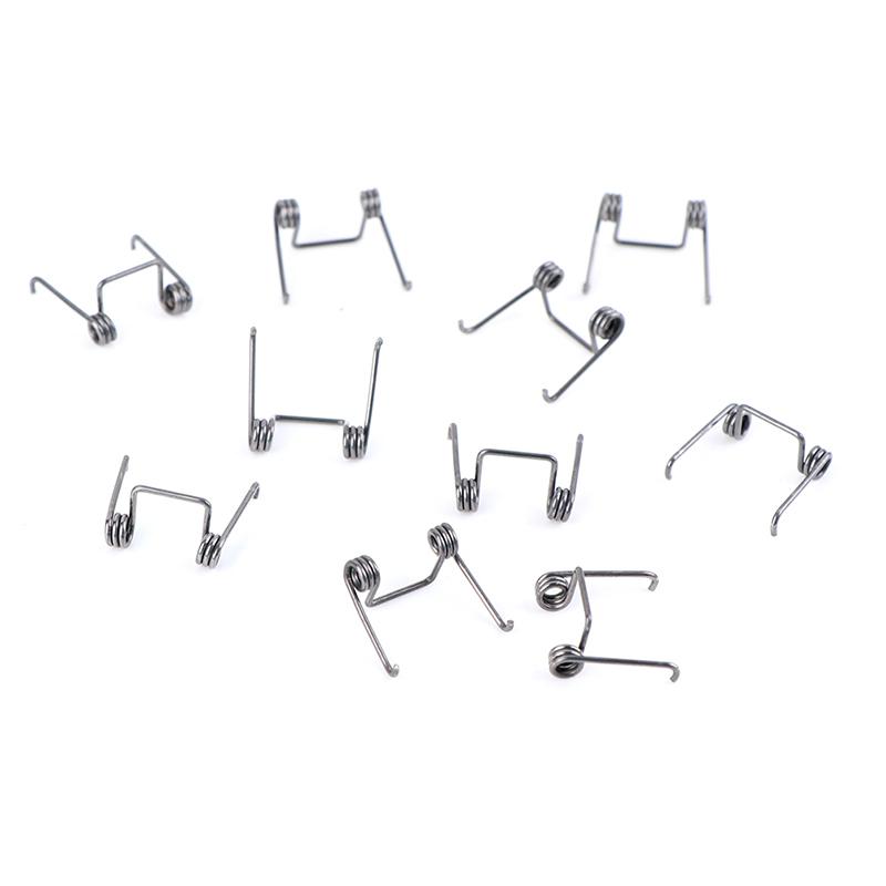 10Pcs Electric Push Scissors Hair Clipper Replacement Spring Coldless Clip 8148