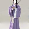 Chinese Wei And Jin Style Hanfu Daily Improved Cross-collar Suit