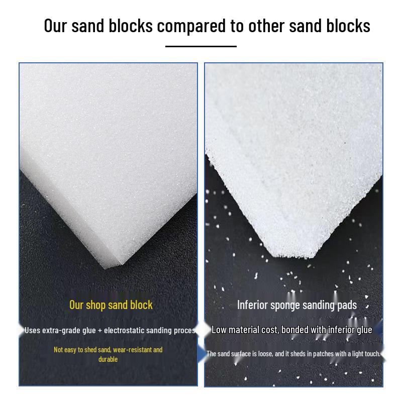 Double-Sided Epoxy Sanding Sponge for Tile Polishing and Seam Cleaning