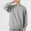 Nike Sweatshirts Men's Light Gray Crew Neck Moderate Regular DQ5821-063