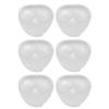 3 Pair Sticky Bra Pads Strong Adhesive Water Proof Strapless Silicone Bra Pads Inserts for Swimwear 