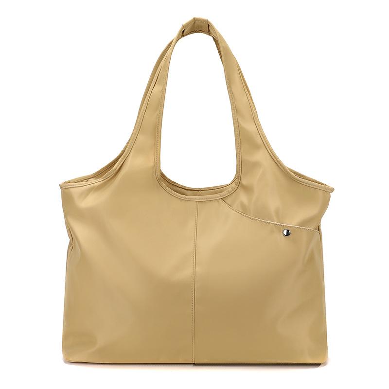 

Women s Bag Oxford Cloth Large Bag New Lightweight Waterproof Nylon Bag Leisure Travel Shoulder Handbag 42*13*28cm