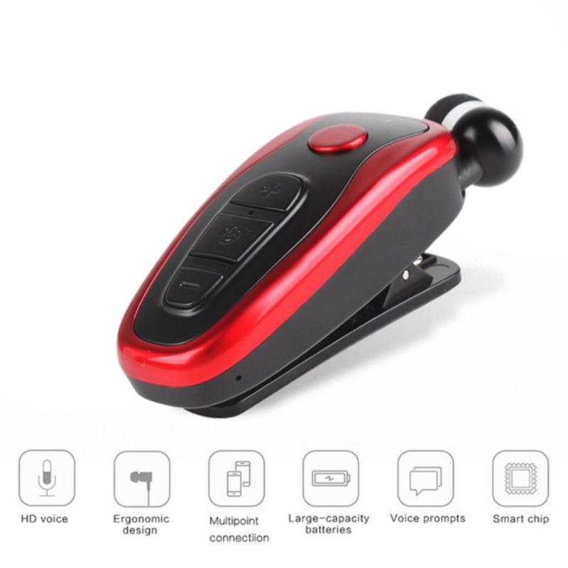 Q7 Wireless Convenient Bluetooth 4.1 Earphone Stereo Headset Voice Report In-Ear Retractable Wire