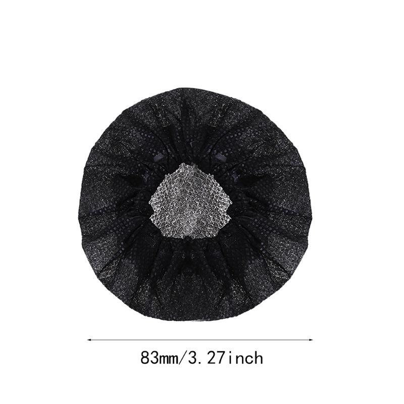 Disposable Non-woven Microphone Cover Mic Windscreen for Most Handled Microphone Clean Non-woven Fabric Mic Covers