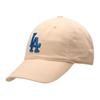 MLB Cotton Baseball Caps Unisex Beige Fashion 3ACP6601N-07BGSXY/26823