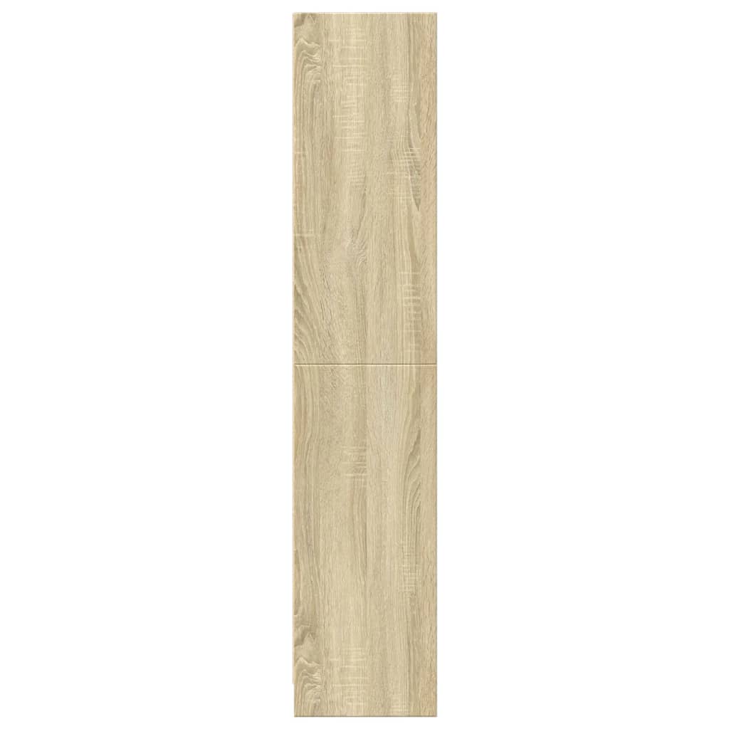 Vidaxl Regał, Dąb Sonoma, 57X28,5X107,5 Cm, Materiał Drewnopochodny