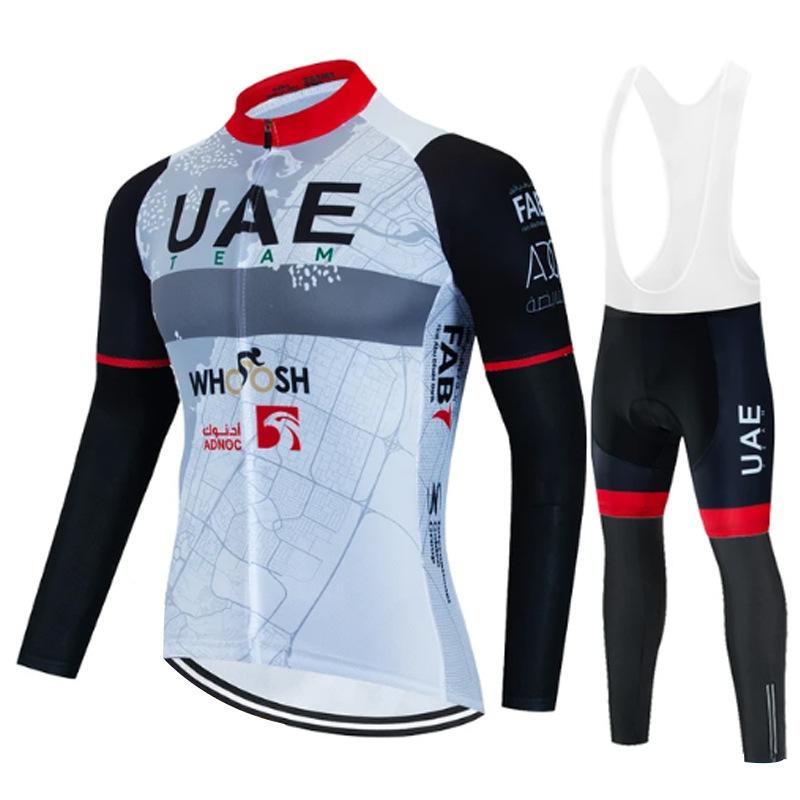 Autumn  Road Bike Cycling Suit Long-sleeved Suit  Team Cycling Warm Bicycle Suit