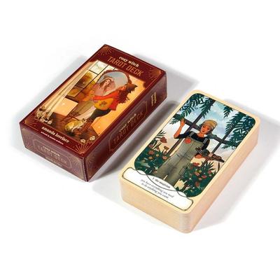 10,3*6 cm Przytulna talia kart tarota czarownic 78 sztuk Codzienne karty tarota Rozmiar kieszonkowy