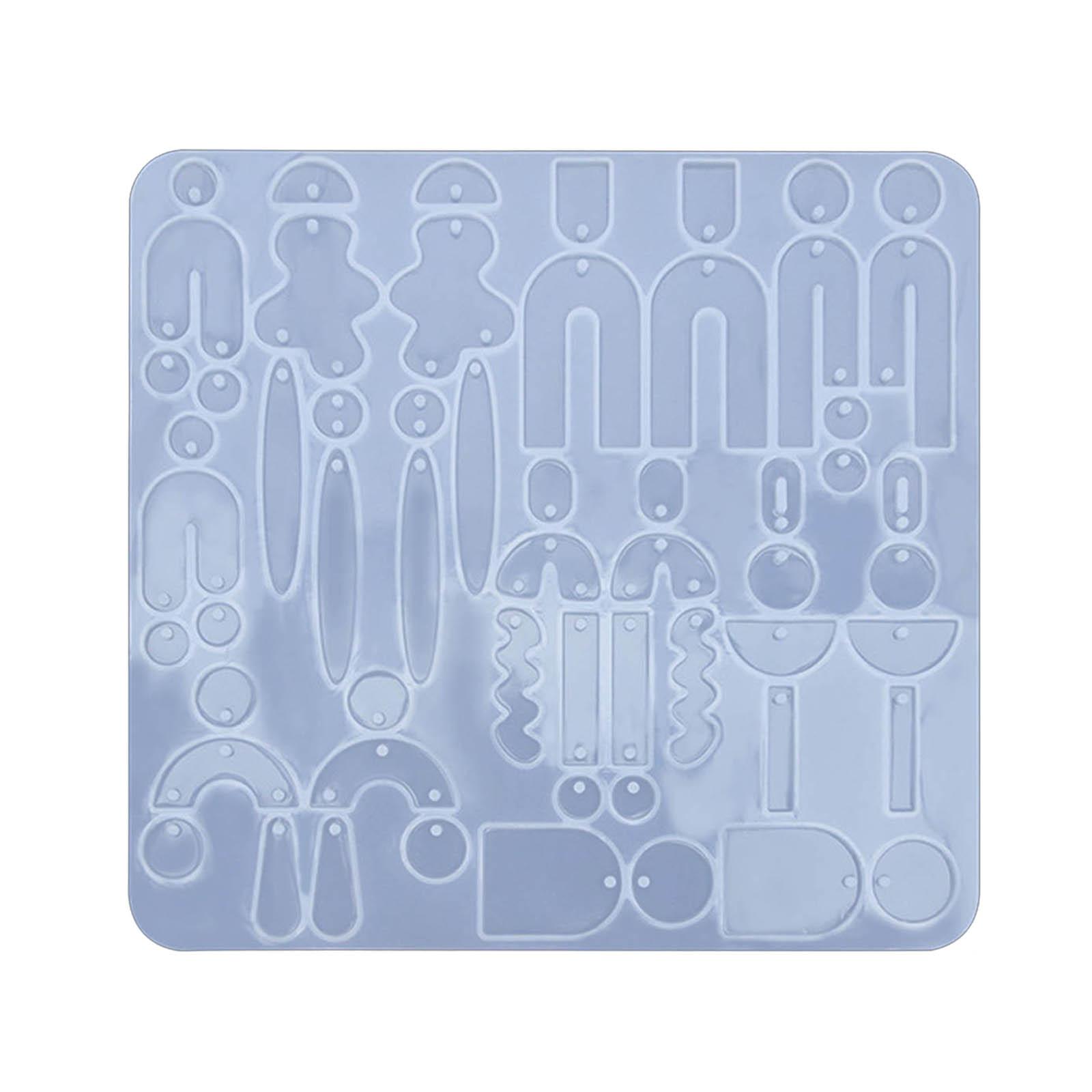 

Серьги, ожерелья, ювелирные изделия, формы для самостоятельного изготовления, нестандартные формы для сережек, круглое сердце, луна, геометрия, брелок, кулон, форма для подарка 3