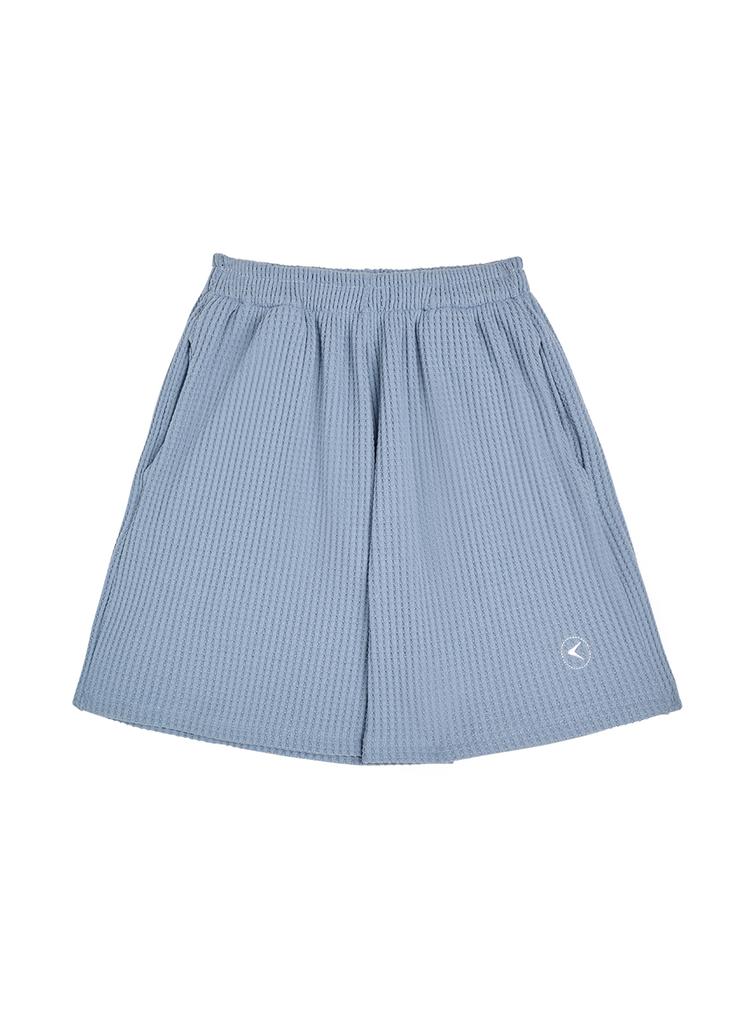 INTEREST Croiffle Band Shorts_Baby Blue