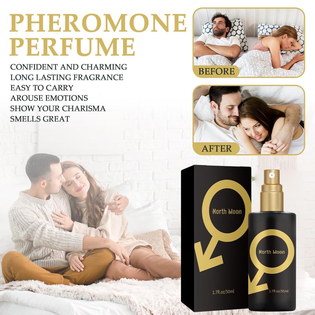 50ml Pheromone Attractive for Men Attract Aphrodisiac Spray for Men's Fragrance Body Unisex Flirt Perfume