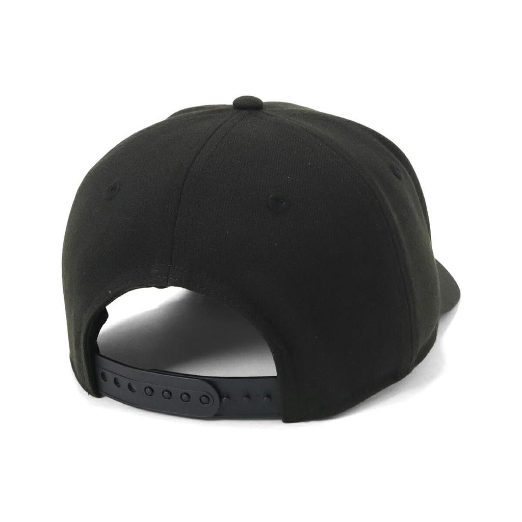 [New Era] Cap, Plain, Black, Black, SM, 970SS, BASIC BLK WHI, 25J