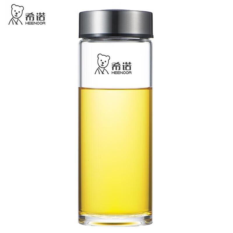 Heenoor Single-Layer Glass Water Bottle