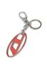 Diesel Women's Metal D Charm Key Ring X08462PR581 UNI Pink H9003