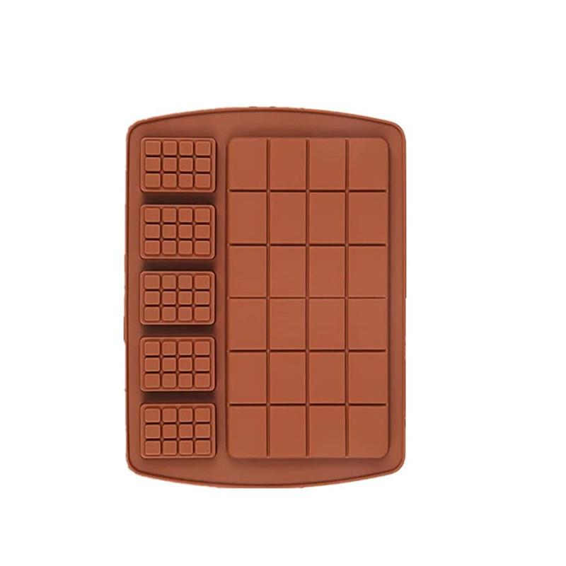 Silicone Break-Apart Chocolate Mold Candy Protein and Engery Bar Silicon Mould
