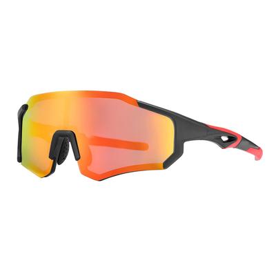 Polarized Cycling Glasses with UV 400 Filter, Red