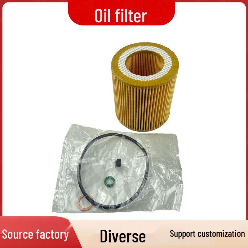 Engine Oil Filter Element HU816X Compatible with 11427541827, 11427566327, 11428683196