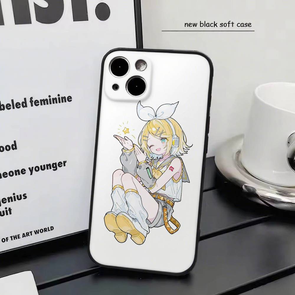 Virtuelle Sängerin K-Kagamine Rin Handyhülle Silikon Weich Für IPhone 17 Air 16 15 14 13 12 11 Plus Pro Max Plus