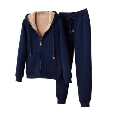 Vasarhely Sweatsuit for Fall and Hoodie and Jogger Perfect for Cold Weather and Casual Wear Women's Set, Fleece-Lined, Winter, Sportswear, Pants,