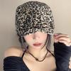 Unisex Leopard Print Beret Hats Adjustable Autumn Winter Flat Gatsby Peaked Cap Outdoor Newsboy Caps
