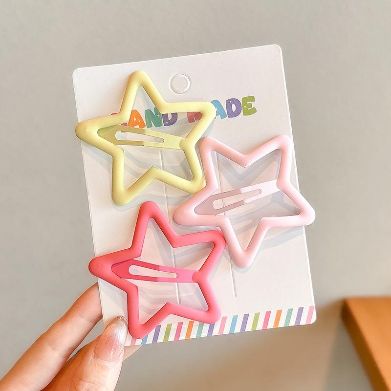 Dopamine Color Bangs Hair Clip Sideburns for Kids & Women - Duckbill Hairpin Headwear