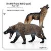 Animal Model Set: Lion, Tiger, Elephant, Panda, Giraffe, Hippo, Rhino, Sheep