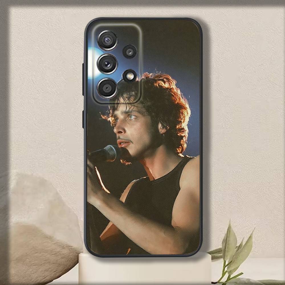 S-Soundgardens Band Phone Case For Samsung S 25,24,23,22,30,21,10,9,Ultra,Plus,Lite,FE,4,5 G Soft Black Case