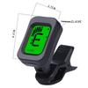 Clip-on Electric Digital Tuner Guitar Sound Regulator  Electric Acoustic Guitar