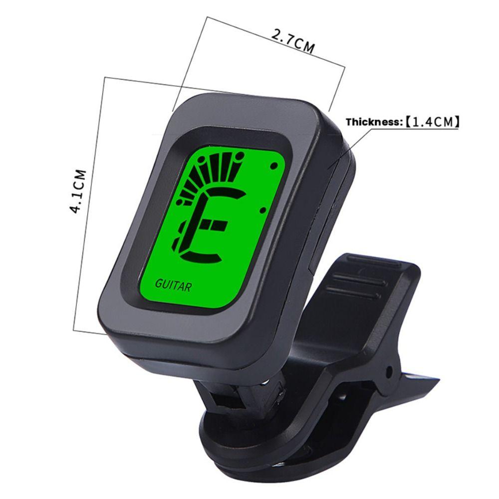 Clip-on Electric Digital Tuner Guitar Sound Regulator  Electric Acoustic Guitar