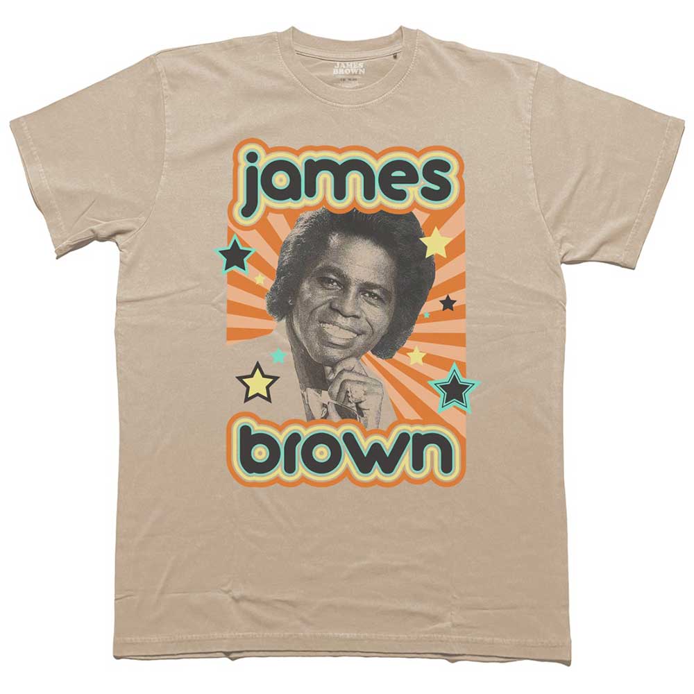James Brown TShirt Stars OFFICIAL NEW XL