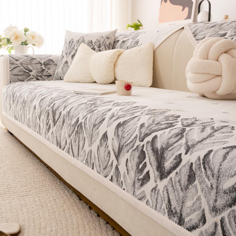 

Подушка для дивана на четыре сезона, утолщенные плюшевые чехлы-полотенца, нескользящие чехлы для дивана, коврик для дивана для гостиной, новая подушка для дивана 45X45